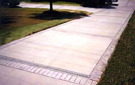 Stamped Concrete Driveway