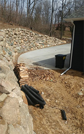 Residential Retaining Wall